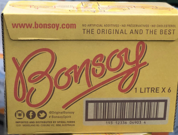 Bonsoy Carton