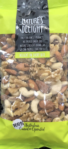 Nature’s Delight – Natural Nut Mix (500gm)
